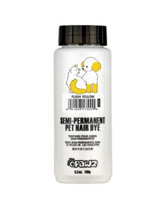 Opawz Semi-Permanent Pet Hair Dye Flash Yellow [150g]