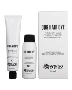 Opawz Dog Hair Dye Super Black [2x60ml]