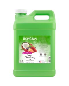 Tropiclean Berry & Coconut Deep Cleansing Pet Shampoo [2.5 Gallon]