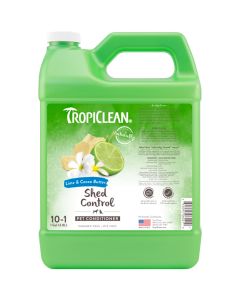 Tropiclean Lime & Cocoa Butter Shed Control Pet Conditioner [1 Gallon]