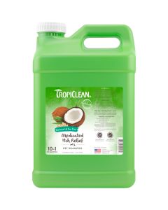 Tropiclean Oatmeal & Tea Tree Medicated Itch Relief Pet Shampoo [2.5 Gallon]