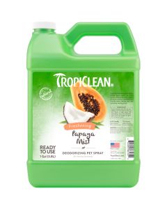 Tropiclean Freshening Papaya Mist Deodorizing Pet Spray [1 Gallon]
