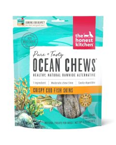 Honest Kitchen Ocean Chews Crispy Cod Fish Skins Small [78g]