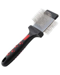 Paw Brothers Small Double Sided Extra Firm Flexible Slicker Brush