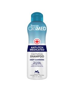 Tropiclean OxyMed Medicated Shampoo (592ml)