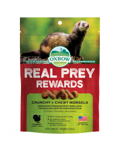 Oxbow Real Prey Rewards Ferret Treats Turkey, 85g