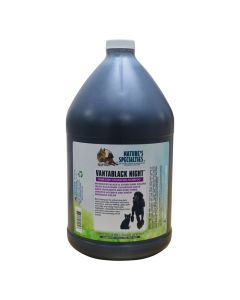 Nature's Specialties Vantablack Night Dark Coat Enhancing Shampoo [1 Gallon]