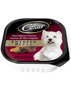 Cesar Filet Mignon Flavour Entrées Dog Food