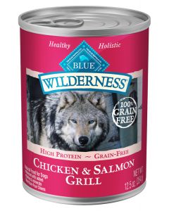 Blue Wilderness Salmon & Chicken Grill Dog Food