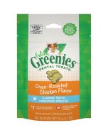 Feline Greenies Oven Roasted Chicken Flavor Dental Treats, 60g