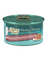 Fancy Feast Medleys Shredded Wild Salmon Fare Cat Food, 85g
