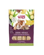 Living World Chews Sugar Cane Stalk Sticks, 4 pieces 