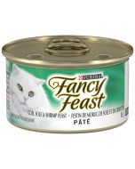 Fancy Feast Pâté Cod, Sole & Shrimp Feast Cat Food [85g]
