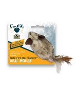 OurPets Shake Y'R Tail Feather Real Mouse