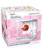 Marina Betta Aquarium Kit Floral (0.5 Gallon)