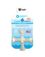 Spunky Pup Clean Earth Recycled Crossbones