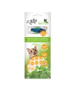 All For Paws Green Rush Silvervine Powder Pouch with Toy