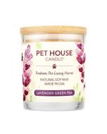 Pet House Lavender Green Tea Candle, 9oz