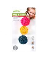 Pawise Play & Chew Willow Chew Balls