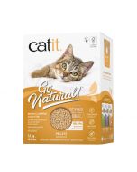 Catit Go Natural! Wood Clumping Cat Litter Pellets 16.5 lbs