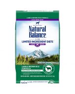 Natural Balance L.I.D. Large Breed Lamb & Brown Rice Dog Food [26lb]