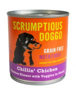 Scrumptious Doggo Chillin' Chicken Dog Food [255g]