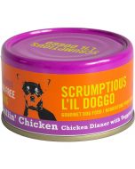 Scrumptious L'il Doggo Chillin' Chicken Dog Food [85g]
