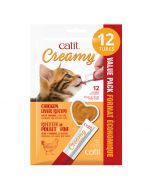 Catit Creamy Chicken Liver Recipe [12x15g]