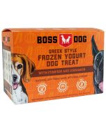 Boss Dog Greek Style Frozen Yogurt Dog Treat with Pumpkin and Cinnamon