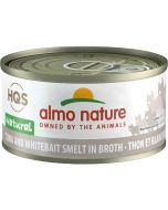 Almo Nature Natural Tuna and Whitebait Smelt in Broth Cat Food [70g]
