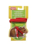 Living World Harness & Lead Set for Hamsters Red