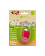 Living World Nibblers Strawberry Loofah/Wood Chew