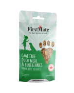 FirstMate Cage Free Duck & Blueberries Grain Free Cookies 226g