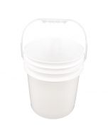 Pro-Western Plastics Plastic Bucket White [15L]