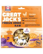 Great Jack's Freeze-Dried Raw Chicken Dog Treats [198g]