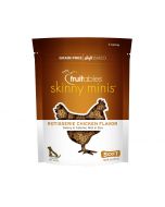 Fruitables Skinny Minis Rotisserie Chicken Flavor Chewy Dog Treats [141g]