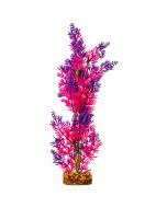 GloFish Aquarium Plants Purple/Pink [Large]
