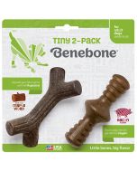 Benebone Tiny 2-Pack Maplestick & Zaggler