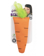 Pawise Catnip Carrot Cat Toy, 6.7"