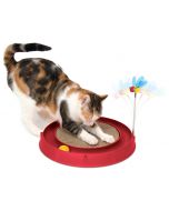 Catit Play Circuit with Scratch Pad Red