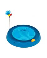 Catit Play Circuit with Massager Blue