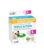 Catit 2.0 Fountain Filter Triple Action [5 pack]