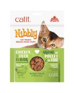 Catit Nibbly Chicken & Liver Cat Treats (90g)