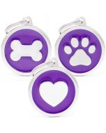 My Family CLASSIC Circle Design Pet ID Tags