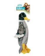 Pawise Stuffless Feather Pals Duck, 6.6" -Small