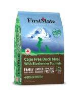FirstMate Cage-Free Duck Meal & Blueberries Grain Free Cat Food 