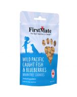 FirstMate Wild Pacific Caught Fish &amp; Blueberries Grain Free Cookies 226g