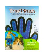 True Touch Five Finger Deshedding Glove 