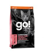 Go! Solutions Carnivore Grain-Free Salmon + Cod Cat Food
