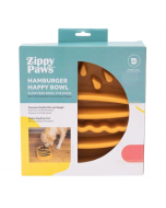 Zippy Paws Hamburger Happy Bowl Slow Feeder